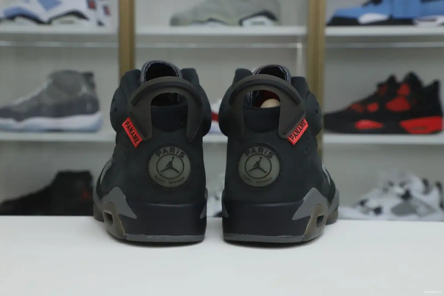 GREY' JORDAN RETRO AIR X Kimikick SAINT-GERMAIN 'IRON 6 PARIS 0603